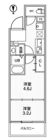 アルティザ葛西の間取り