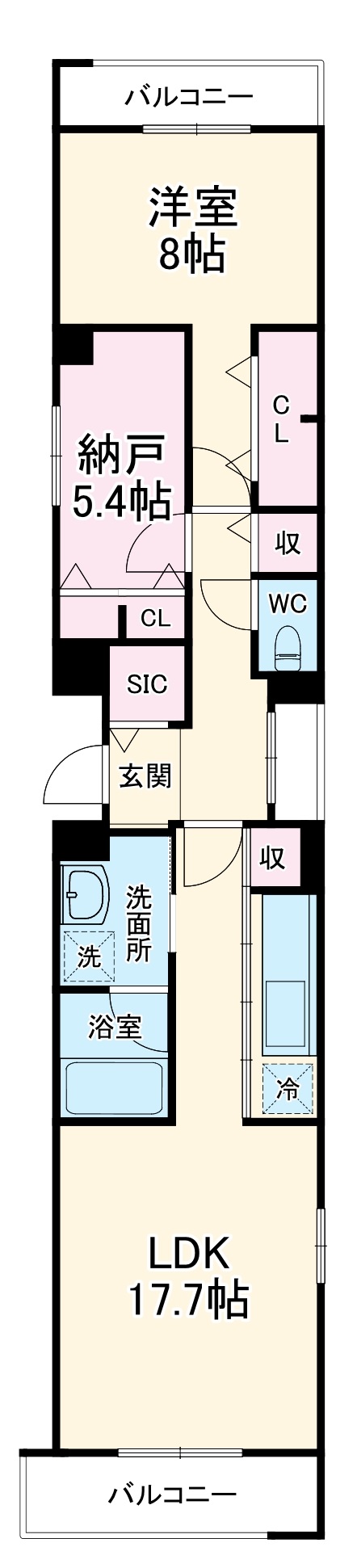 TSUBOICHI KYOTOの間取り