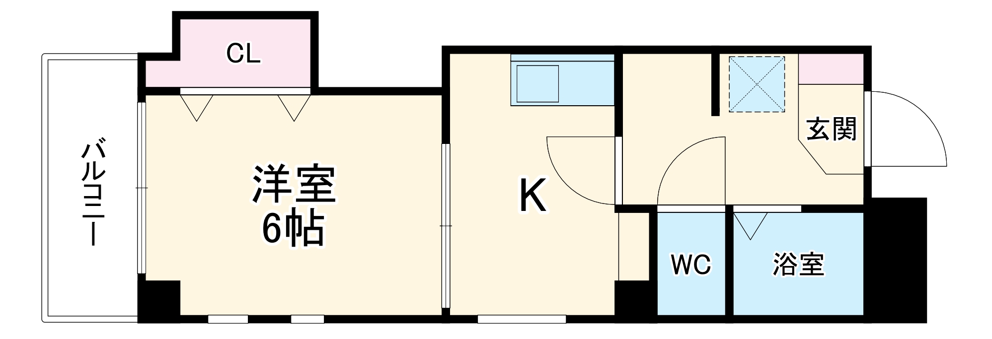 ハイツウエノ2ndの間取り