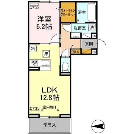 Ferro Palazzo D棟の間取り
