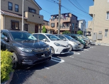8/18 駐車場