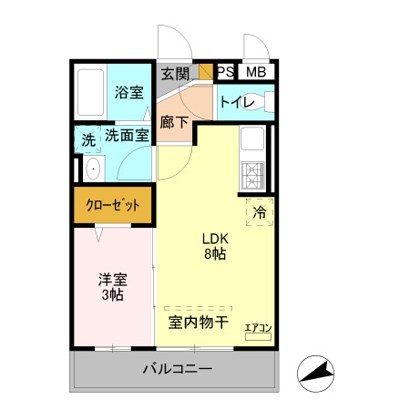 オーパスの間取り