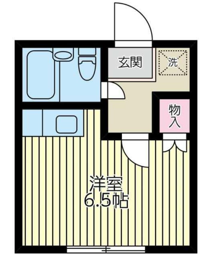 フラット三宿の間取り