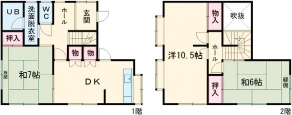RenoWaKaBaⅢの間取り