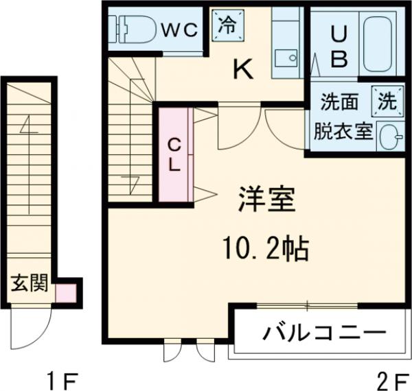 リヴァンス北綾瀬の間取り