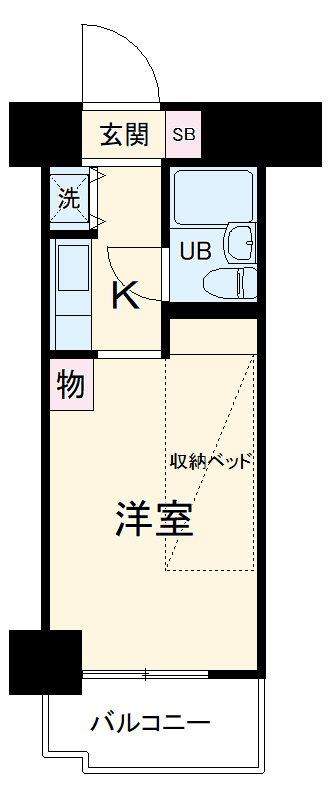 ダイアパレスステーションサイド富士の間取り