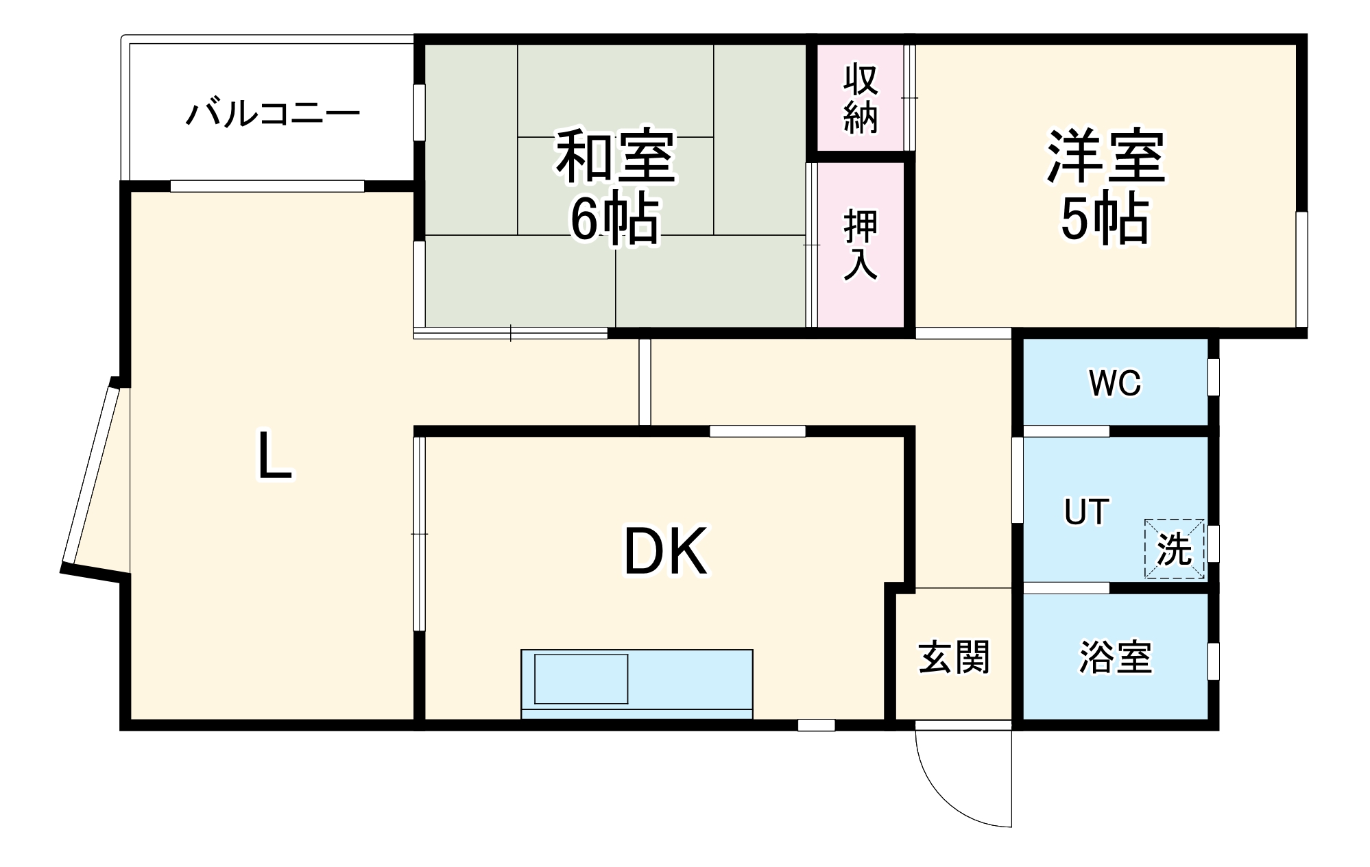 メゾンドグラースの間取り