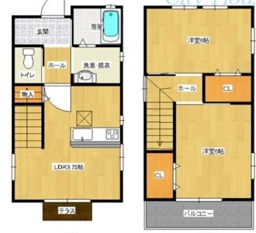 gidamo westの間取り