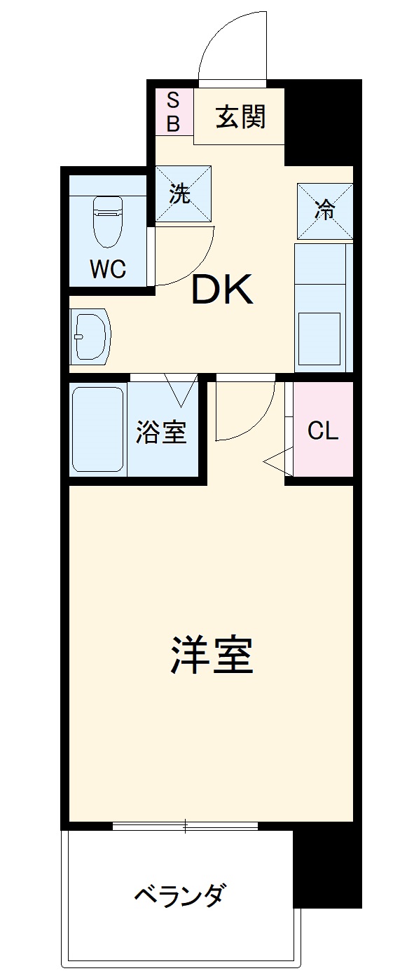 S-FORT八事の間取り