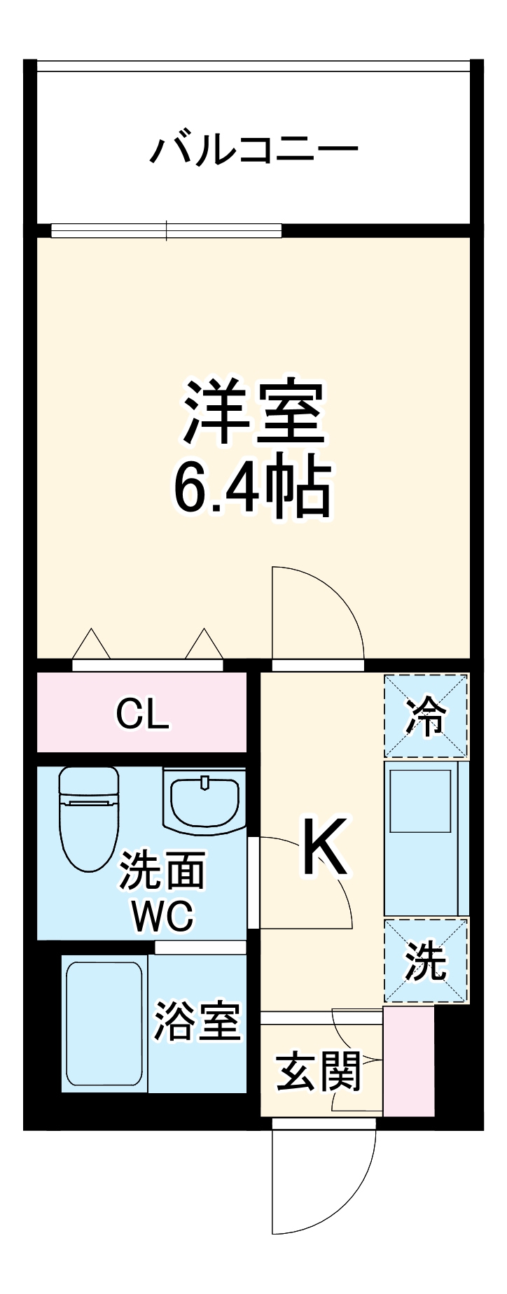 One Sky 市ヶ尾の間取り