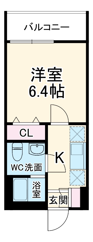 One Sky 市ヶ尾の間取り