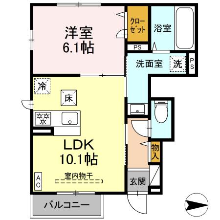 メゾンレポルディの間取り