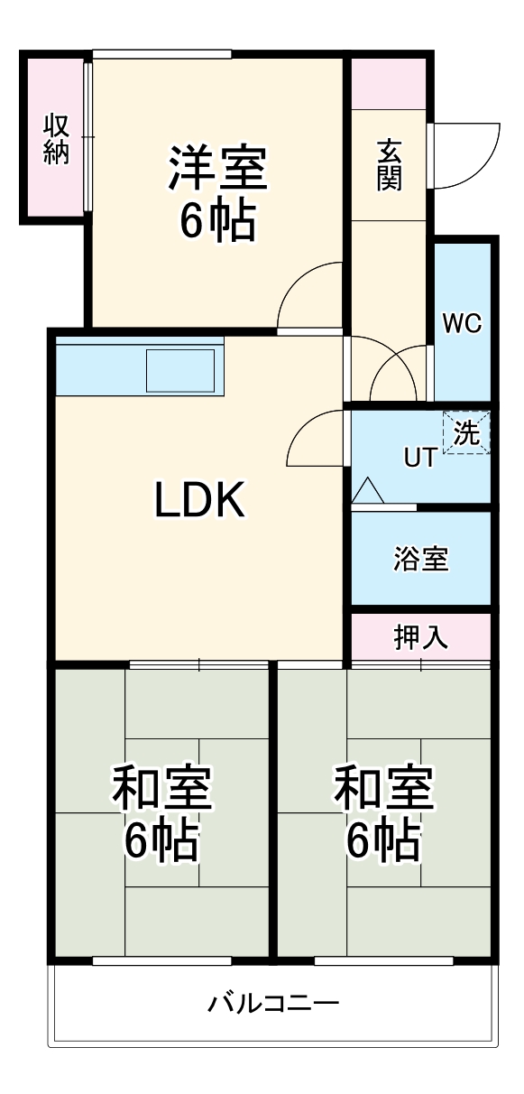 ファミールTOSHIの間取り