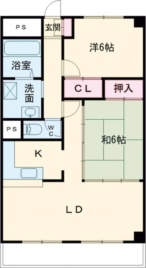 アルファレジデンス駅東の間取り