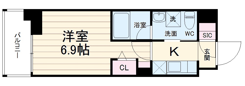 ステージファースト市ヶ尾の間取り