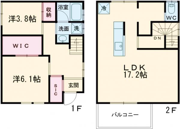 成増住宅の間取り