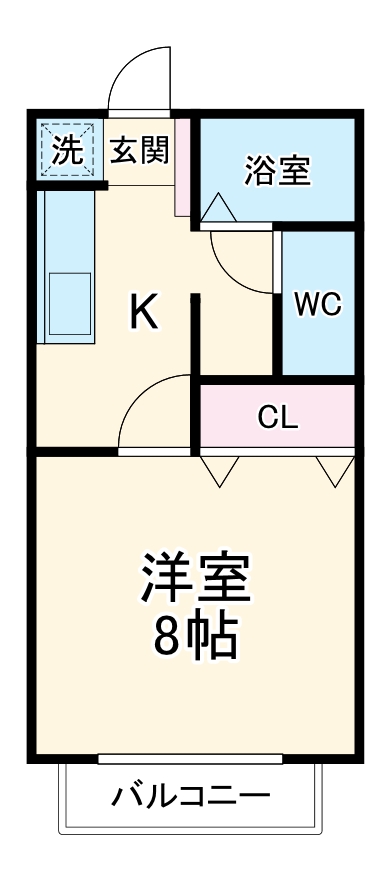 サン・friends赤塚の間取り