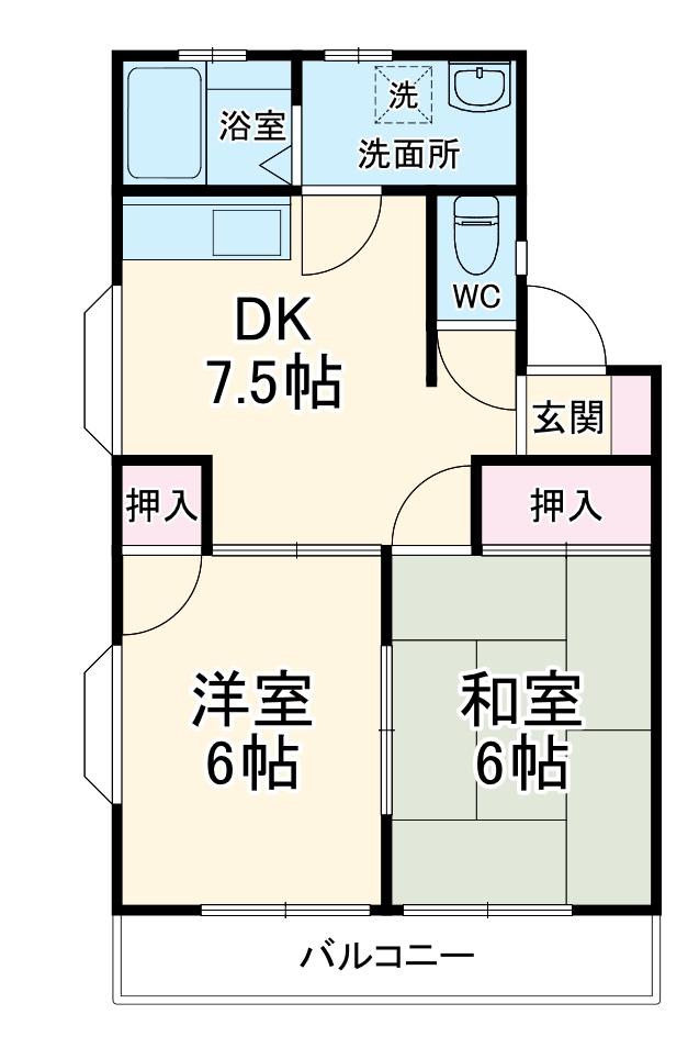 ビューテラスの間取り