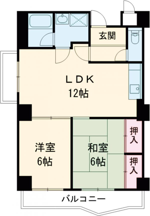 ピアドミールの間取り