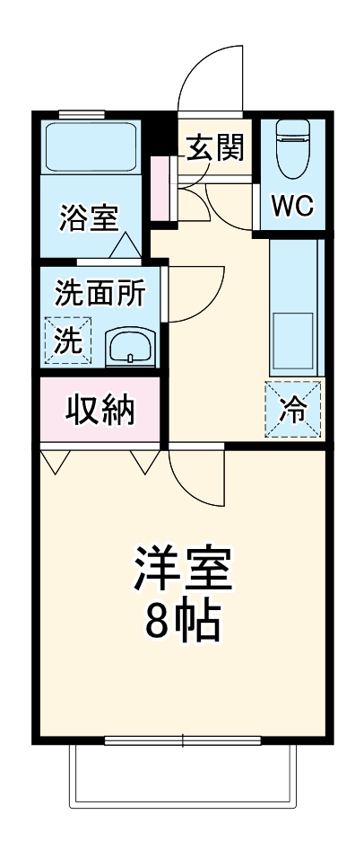 ローズシャトーの間取り