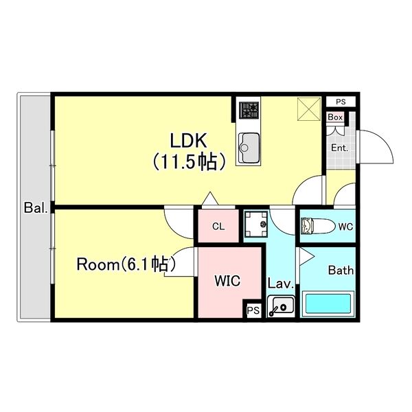 シエーナ松波Ⅰの間取り