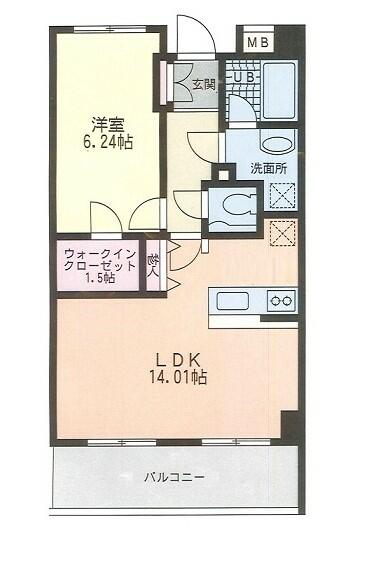 ファーロ宮前平の間取り