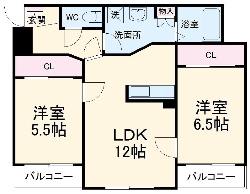 ウッドベルステージの間取り