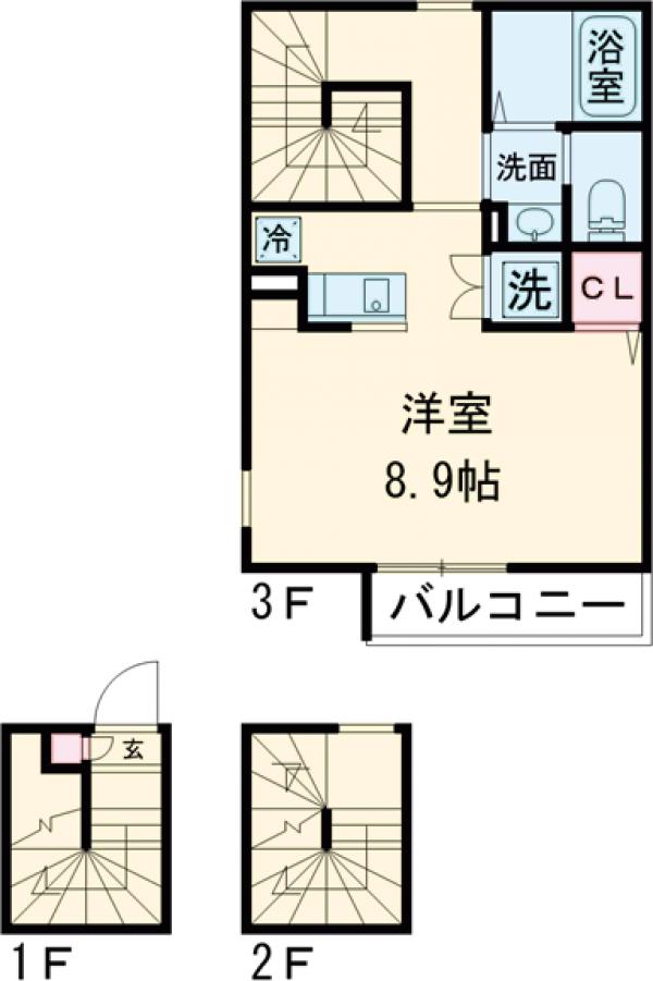 エルスタンザ東尾久の間取り