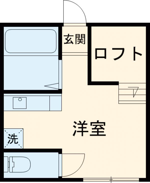 丸山ハイツの間取り