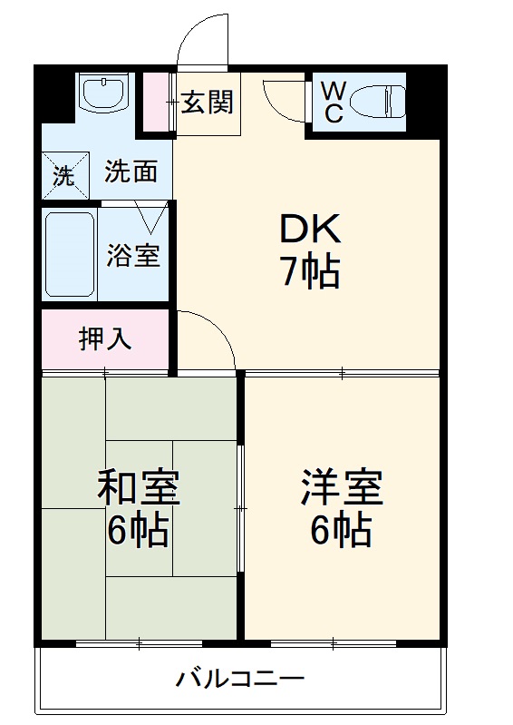 第一浅井マンションの間取り
