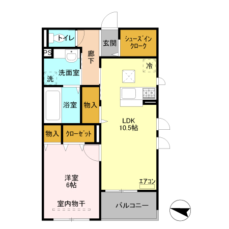 GRACE SQUAREの間取り