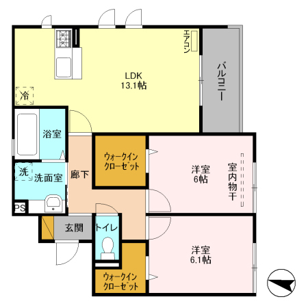 ＧＲＡＣＥ　ＳＱＵＡＲＥの間取り