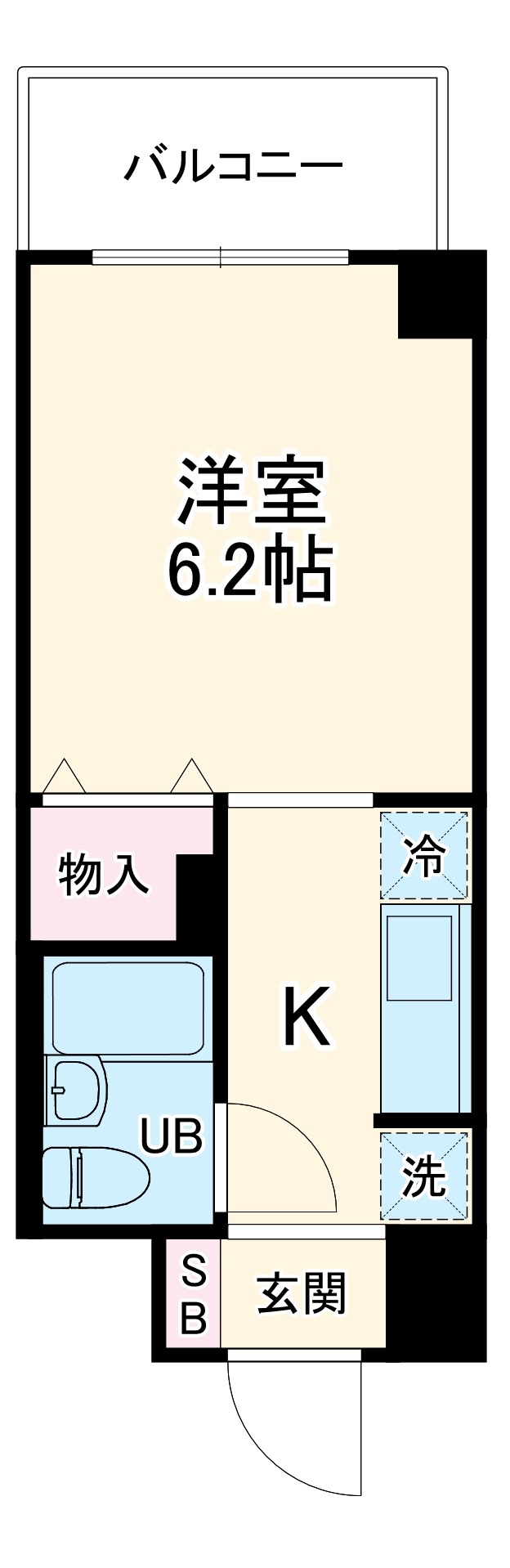リヴェールMKの間取り