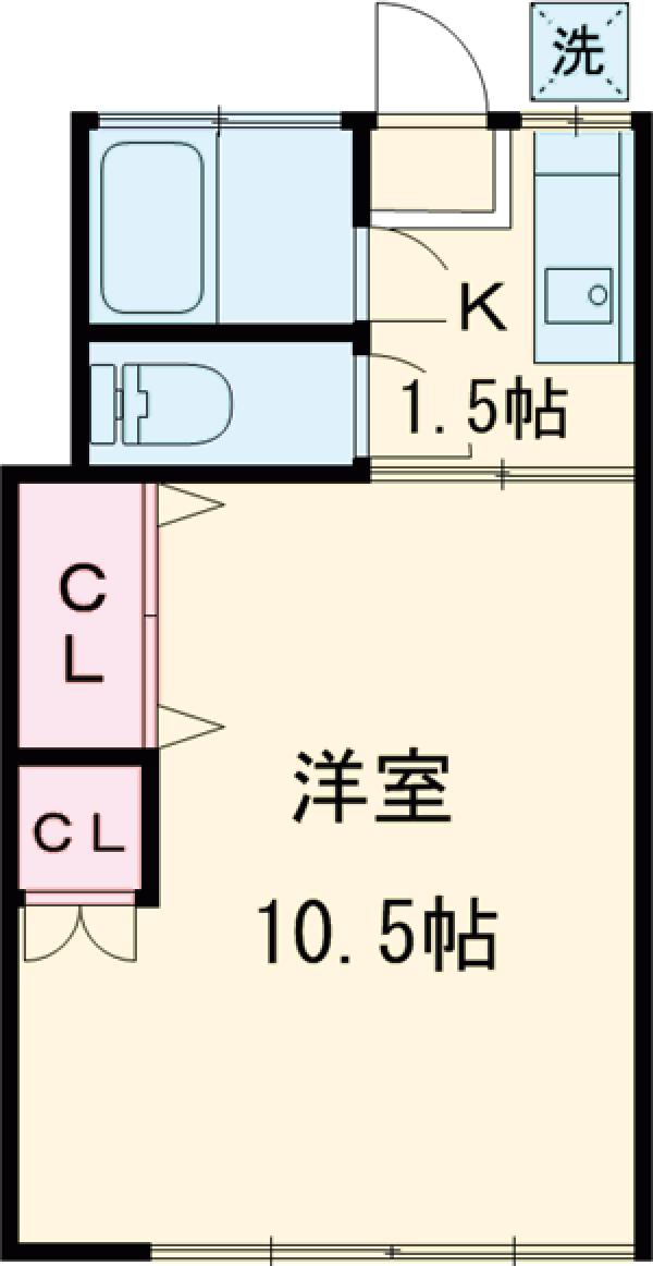 紫苑荘の間取り