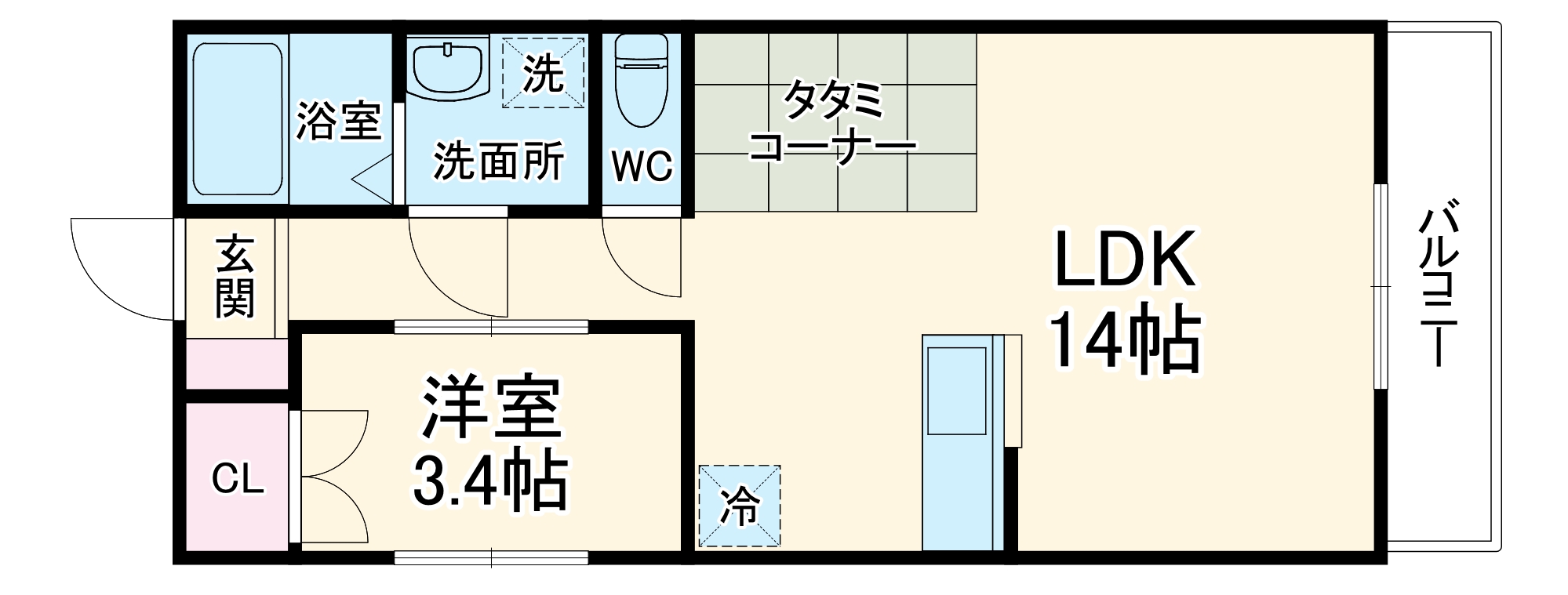 ETSUBO長後の間取り