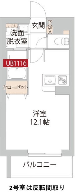 Campagna豊田の間取り