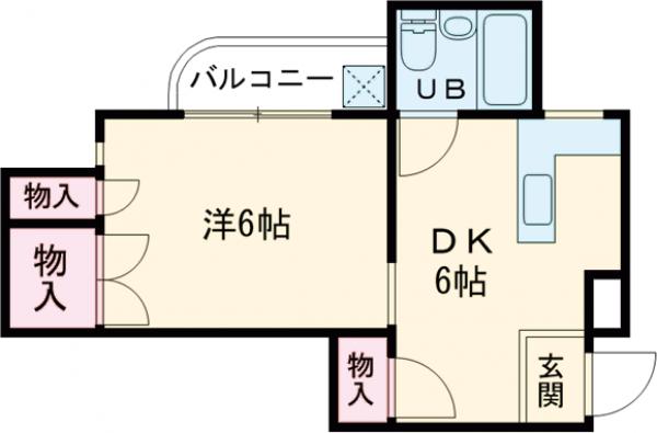 レジデンスパールの間取り