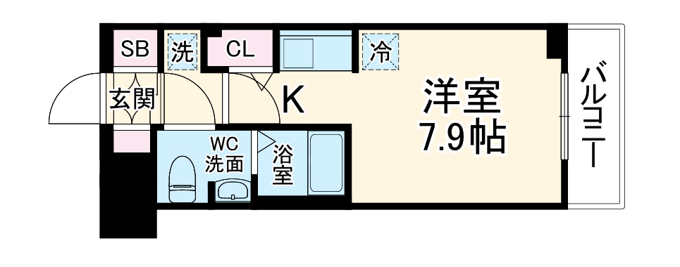 ラフィスタ高津の間取り