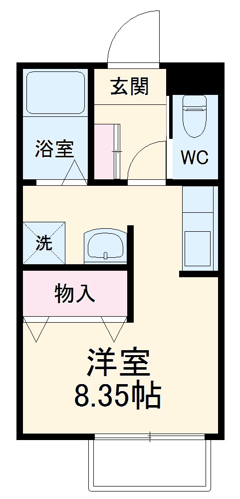ラルベース南台の間取り