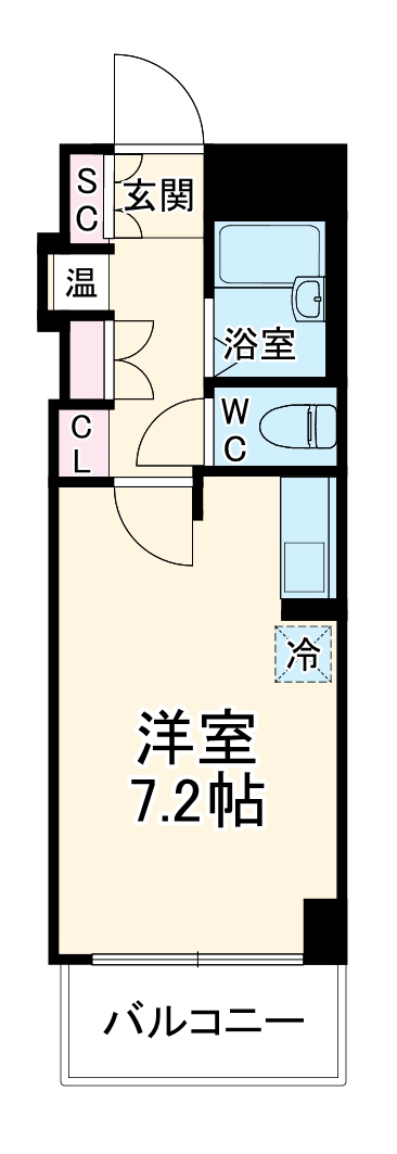 北辰レジデンス東船橋の間取り