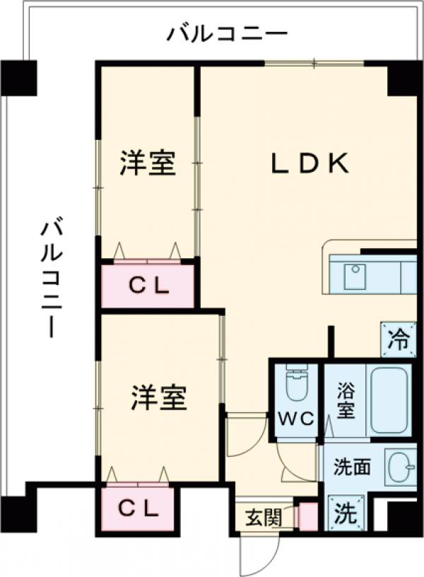 アルファコート曳舟の間取り