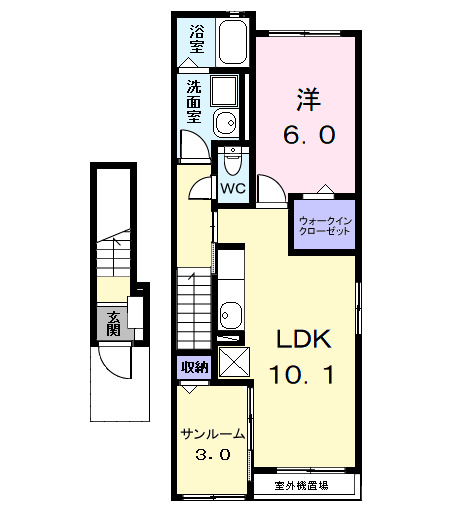 セラヴィの間取り