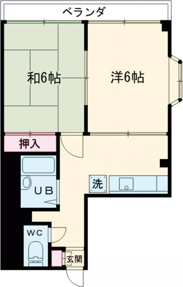 ブライトンハイムⅠの間取り