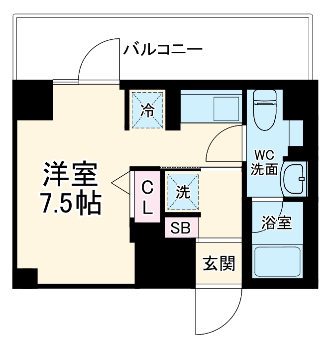S-RESIDENCE行徳aileの間取り