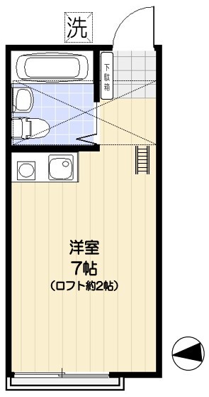 フレクション赤羽の間取り