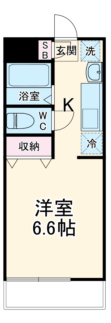 プリズム6番館の間取り