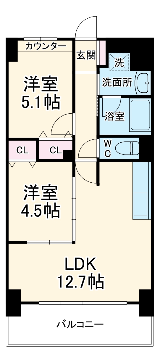 貴賓館の間取り