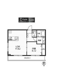 レピュア大鳥居の間取り