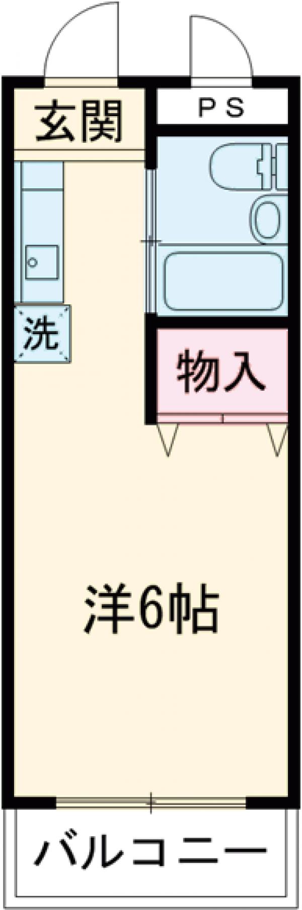 トーケンフラットの間取り