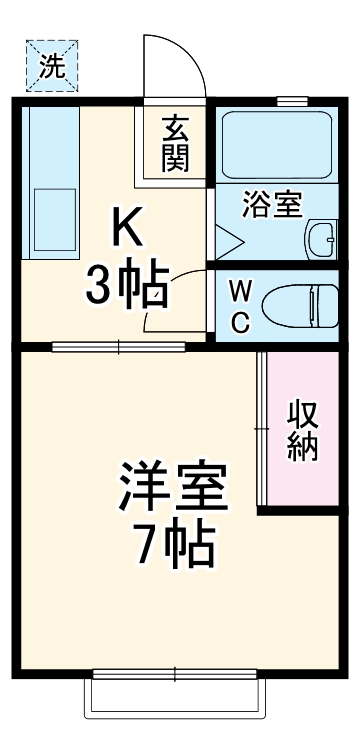 佐藤ハイツの間取り